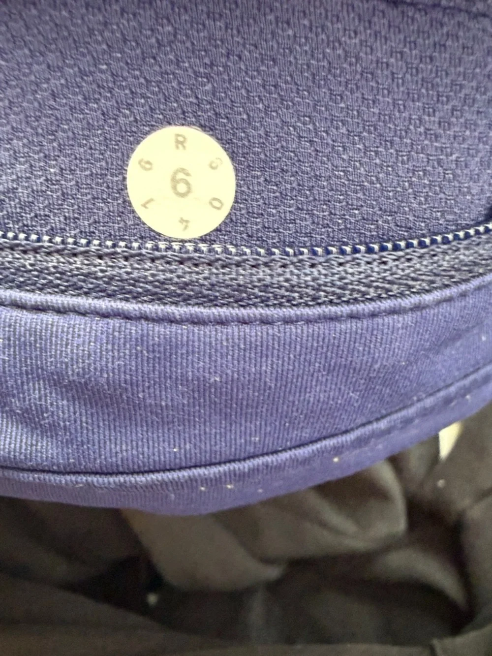 Lululemon Fast and Free high-rise cropped purple leggings size 6